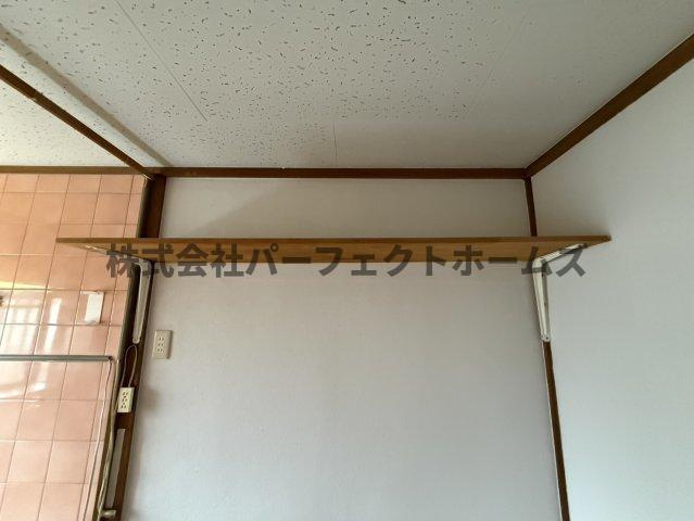 黒原新町テラスハウスの収納|専用の収納スペースです