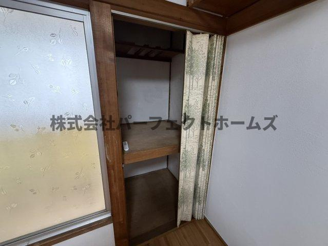 黒原新町テラスハウスの収納|大きなものも収納できそうです