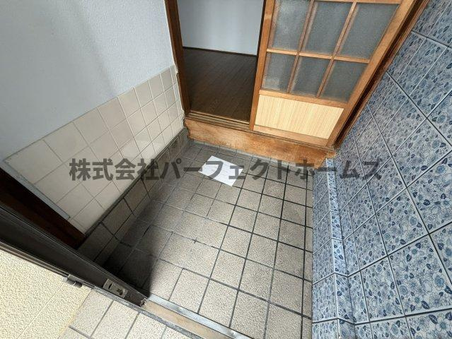 黒原新町テラスハウスの玄関|毎日通る玄関はこちらです