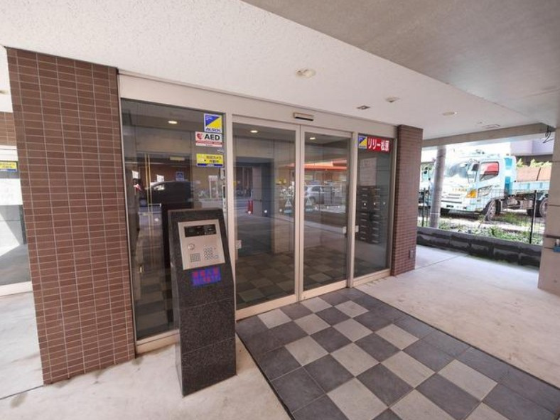 草加市栄町２丁目の賃貸マンションのセキュリティ