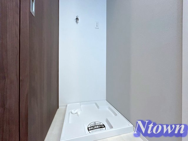 【設備】 | S-RESIDENCE高岳bresa(ブレサ) | 洗濯機置き場です。