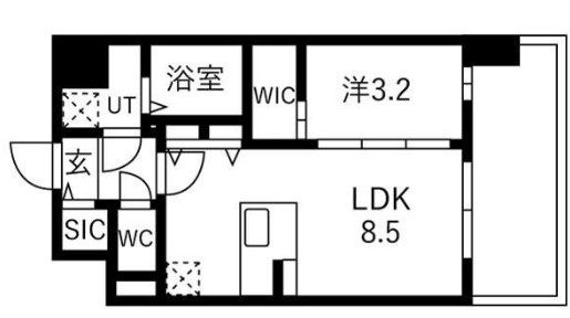 エスリードレジデンス ザ・グラン都島ノアの間取り