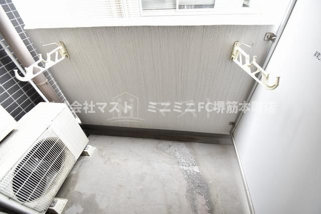エスライズ堺筋本町のバルコニー