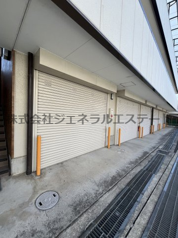 北川ハイツの駐車場