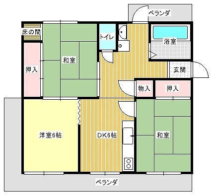 円明寺ヶ丘団地L棟