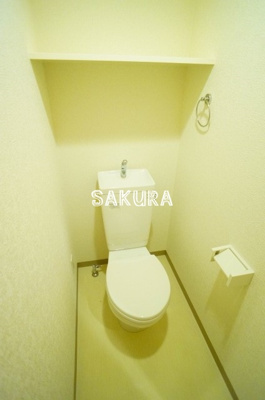 【トイレ】 | クレール武蔵小杉 | 落ち着いた色調のトイレです♪