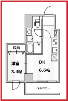 【間取り】 | ルニック亀戸