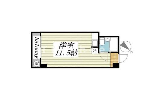 【間取り】 | トーカン新宿第２キャステール