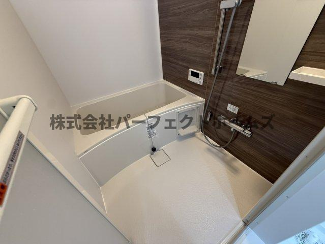 枚方ハイツ7号棟の洗面所|脱衣スペースもあります