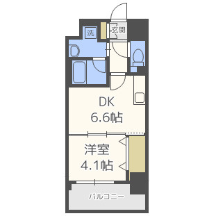 アザレア梅田の間取り