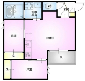 【間取り】 | ＲＥＧＡＬＥＳＴ　大宮Ｍ | 間取りです。