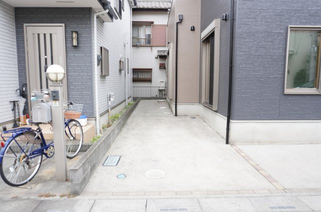 越谷市大字袋山 中古戸建の駐車場
