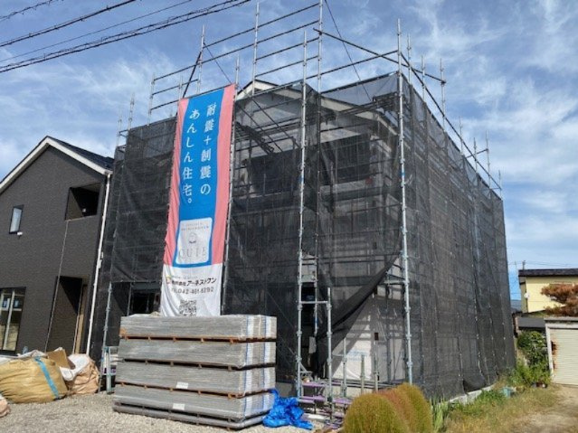 【新築戸建て】秋田市将軍野東第4　2号棟の外観|2026年10月4日撮影