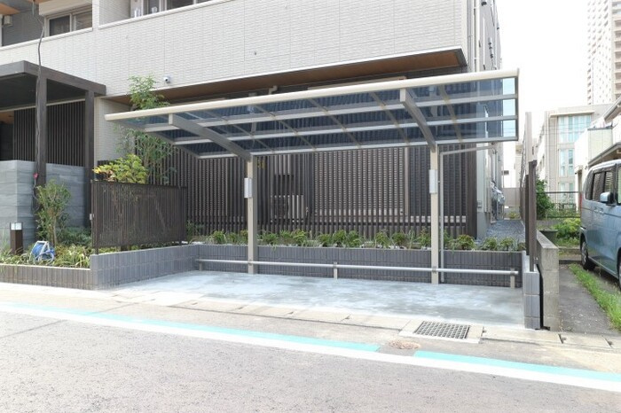 トワ・グレース柏の葉のその他共用部分|駐車場があるので、車を買う予定の方も安心です