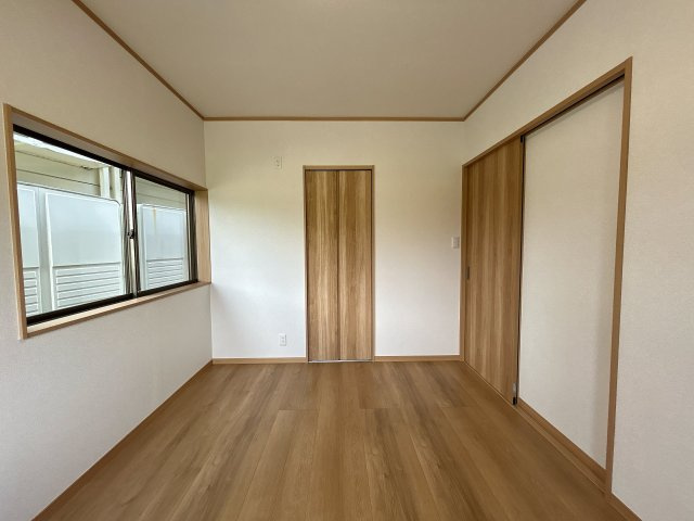 中古戸建　郡山市安積北井2丁目　安積第一小・安積中の洋室|【リフォーム中】