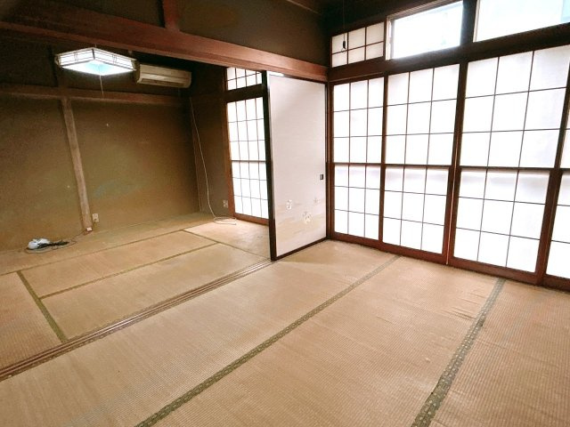 中古戸建　郡山市安積北井2丁目　安積第一小・安積中の和室|約16帖のLDKに変更予定の和室　