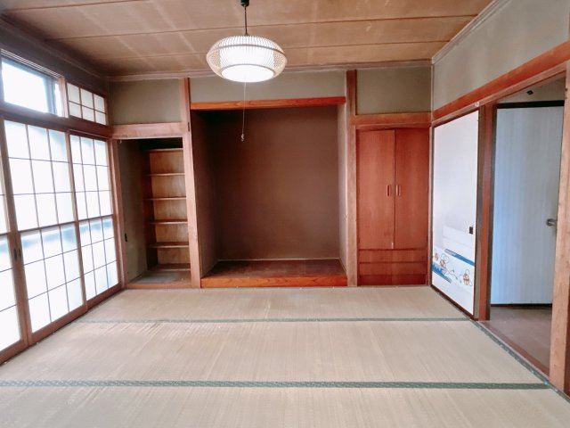 中古戸建　郡山市安積北井2丁目　安積第一小・安積中の和室|約16帖のLDKに変更予定の和室　