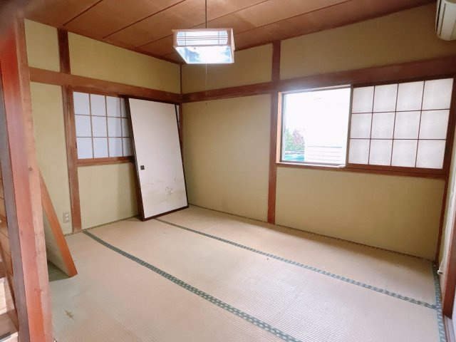 中古戸建　郡山市安積北井2丁目　安積第一小・安積中の和室|フローリング張り、壁天井クロス張替え、建具交換、照明交換予定です！