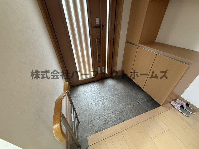 太秦中町戸建　賃貸の玄関|玄関です