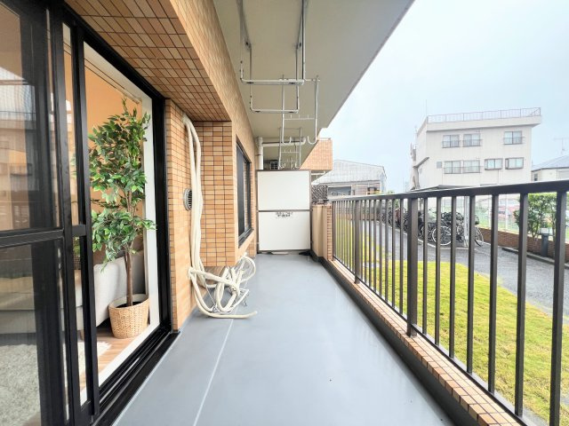 ダイアパレス西立川のバルコニー