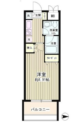【間取り】 | スカイパーク御苑