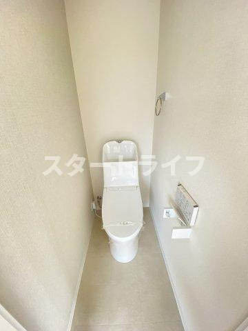 大阪市淀川区東三国６丁目の賃貸マンションのトイレ