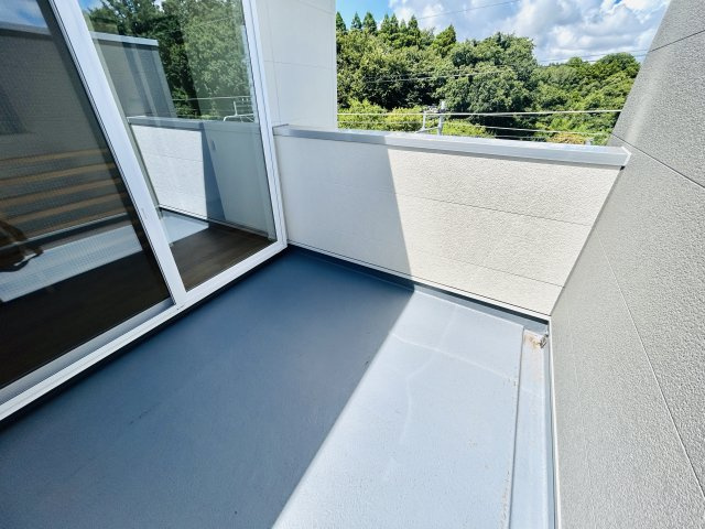 千葉市中央区生実町のバルコニー