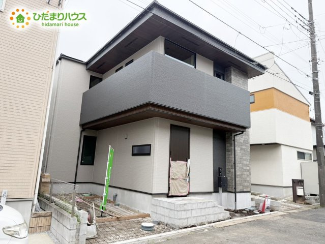 流山市東初石166①　新築戸建　1号棟の外観|2026年9月完成予定です(^^)/お気軽にお問い合わせください。