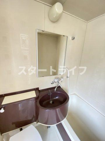 大阪市淀川区東三国６丁目の賃貸マンションの洗面所