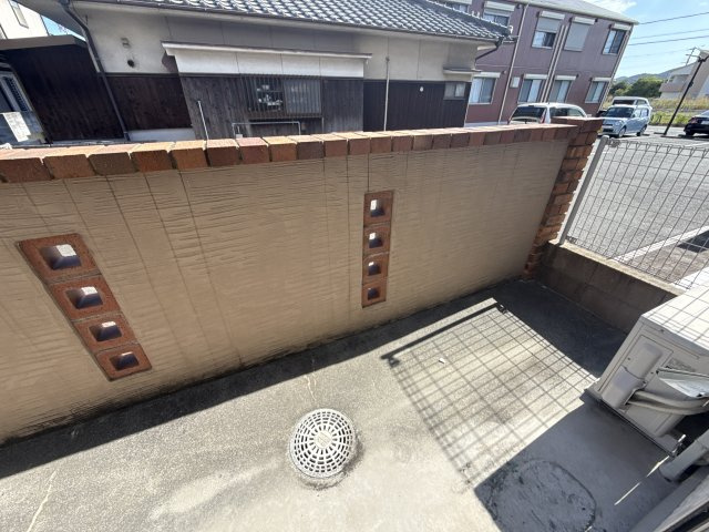モダンコート網干ＹＡＭＡＧＡＴＡのバルコニー
