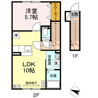 【間取り】 | 悠裕富田