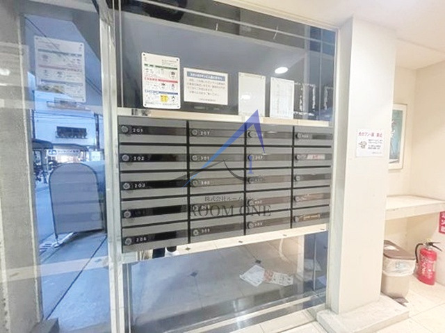 スタジオ根岸のその他共用部分|集合ポストです。