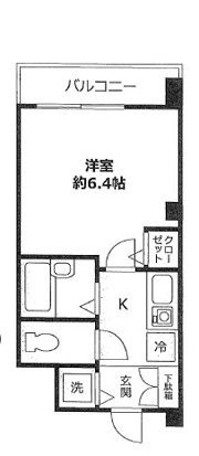 スタジオ根岸の間取り|間取りです。