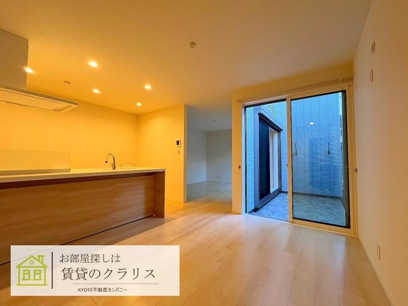 双鳳邸 壱ノ庭の居間・リビング|パース