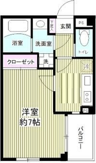 【間取り】 | カーサ下総中山 | 間取りです。