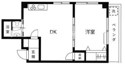 【間取り】 | メゾン弥生