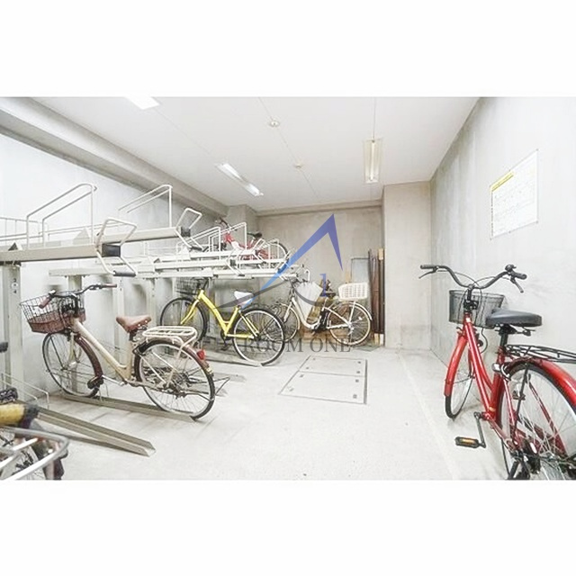 西川ビルのその他共用部分|駐輪場です。