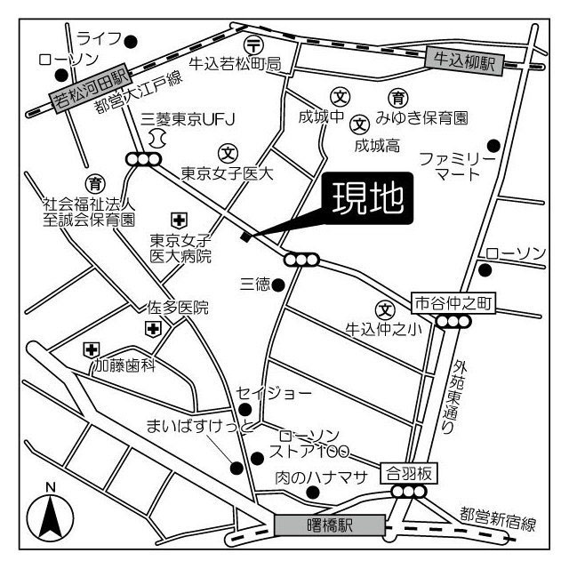 サンピエス河田町の地図|サンピエス河田町