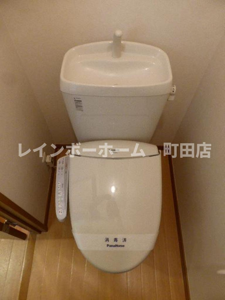 ジャスティス※初期費用分割後払いサービス利用可能物件のトイレ