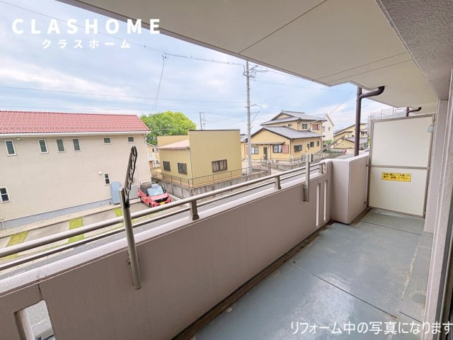 WEST.F　　刈谷市近郊の賃貸ならクラスホーム刈谷店のバルコニー|同物件の別部屋になります。