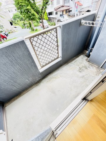 モンテ保田窪のバルコニー