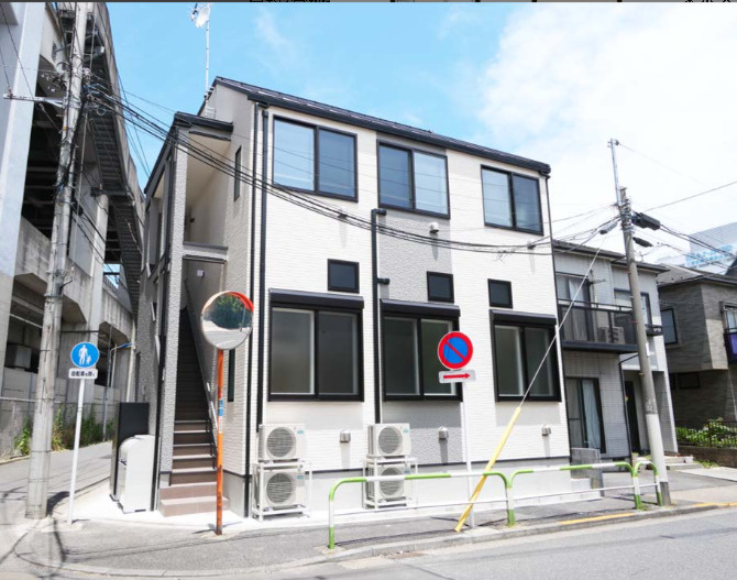 北区赤羽南２丁目のアパートの外観