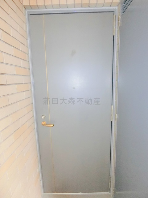 多摩川パークホームズの玄関