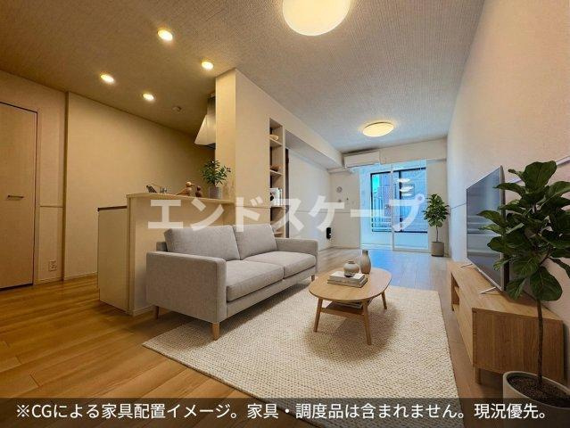 エアリー　ブルーム　Ｂの居間・リビング|高崎、前橋のお部屋探しはエンドスケープまで！お客様の理想お聞かせ下さい♪
