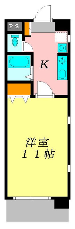 クイーン５０９の間取り