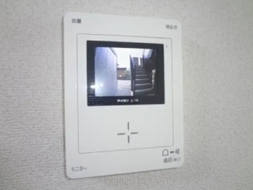 クレール大善寺のセキュリティ|※別号室のお写真になります。