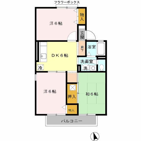 【間取り】 | サンシャイン