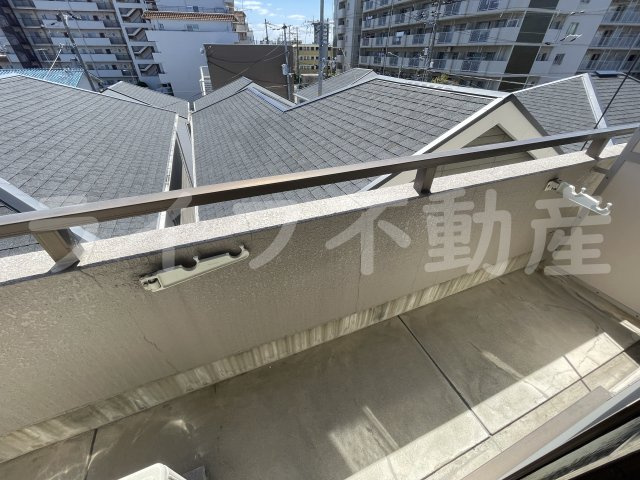 花園グレースマンションのバルコニー|陽当たり良好なバルコニーです