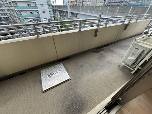 レジディア東松戸のバルコニー