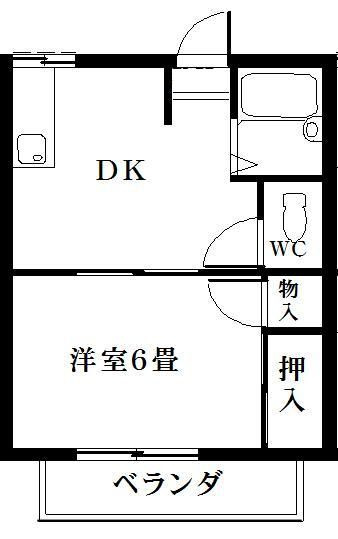 メゾンラフォーレの間取り